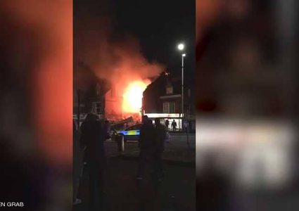 انفجار ضخم في متجر بمدينة ليستر البريطانية