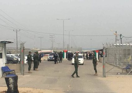 الوفد الأمني المصري يصل غزة(محدث)