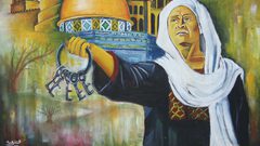 معرض فني في جامعة القدس يجسد الواقع الفلسطيني