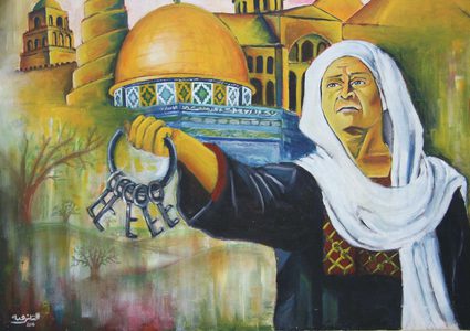 معرض فني في جامعة القدس يجسد الواقع الفلسطيني