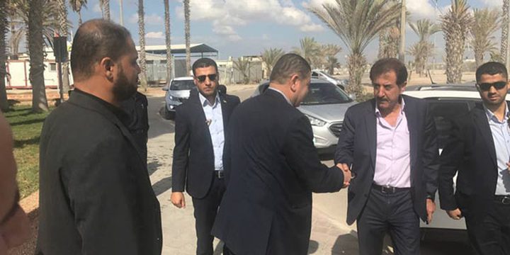 مهنا يصل قطاع غزة لبحث آلية جديدة لإدارة معبر رفح