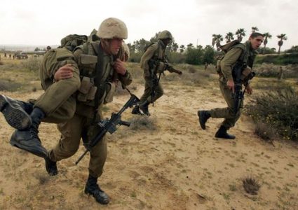 مناورات لقوات الاحتلال بمنطقة وادي الخليل