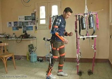 ابتكار مصري متطور يساعد المعاقين على المشي