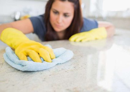 فعالية مناديل وبخاخات المطابخ المضادة للبكتيريا.