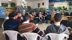 ثقافة جنين تلتقي مجموعة شبابية ناشطة من جامعة القدس المفتوحة
