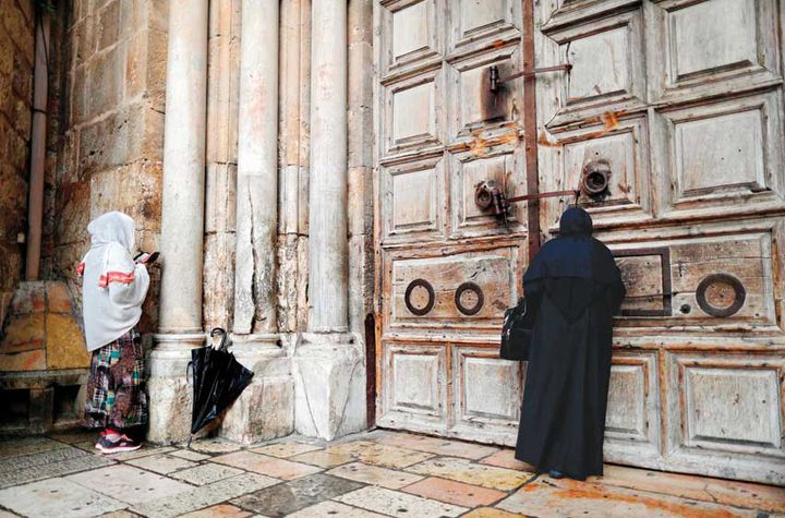 المطران عيسى مصلح: فتح كنيسة القيامة جاء بعد الانتصار في قضية جباية الضرائب