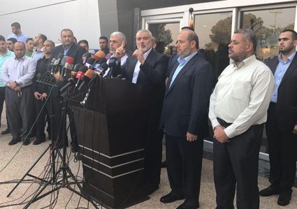 عودة هنية وقيادات حماس إلى غزة