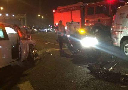 حادث سير في نابلس