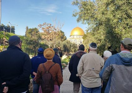 مجموعات المستوطنين تقتحم المسجد الأقصى