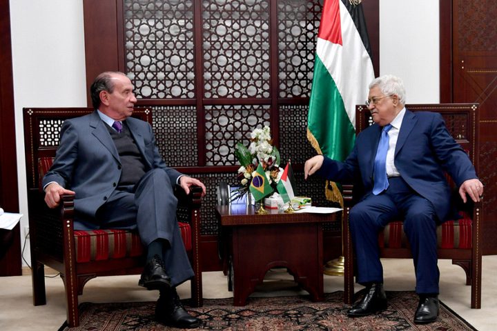 الرئيس التقى بمسؤول برازيلي رفيع .. هذا ما بحثاه
