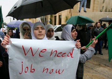 البطالة في الأردن عند 18.5% في الربع الأخير 2017