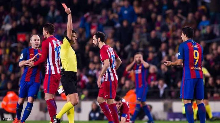 حكم برشلونة وأتلتيكو: تاريخ "أسود" ضد الكتالوني