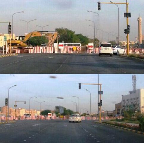 لأول مرة منذ 3 سنوات.. السماح للمركبات بالمرور من شارع عثمان بن عفان