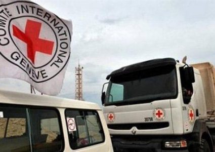 46 شاحنة محملة بمساعدات إنسانية تتحرك باتجاه الغوطة