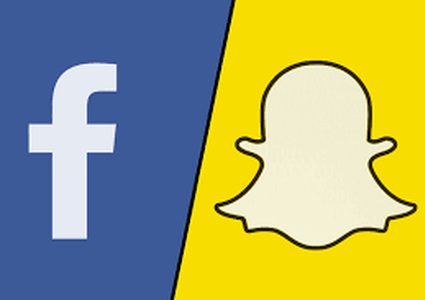 احتدام المنافسة بين سناب شات وفيسبوك!