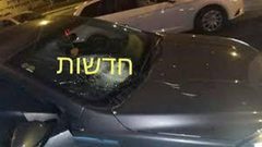 تضرر مركبة للمستوطنين رشقاً بالحجارة شرق قلقيلية