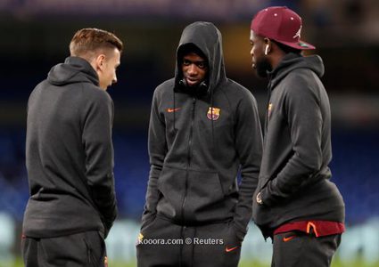 برشلونة يكافح للسيطرة على نجمه