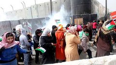 تأكيد على دور المرأة الوطني.. مسيرة نسوية قرب حاجز قلنديا