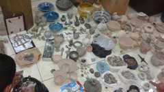 ضبط قطع أثرية بحوزة شخصين في جنين
