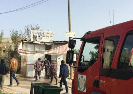 السيطرة على حريق اندلع في منزل غرب جنين