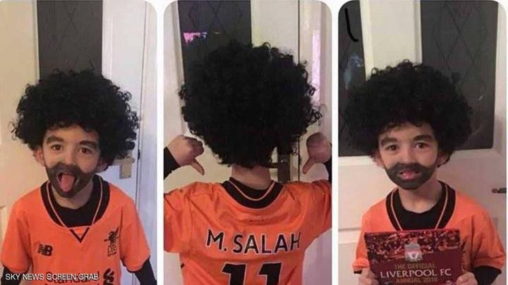 طفل مهووس بمحمد صلاح يثير إعجاب رواد "التواصل"