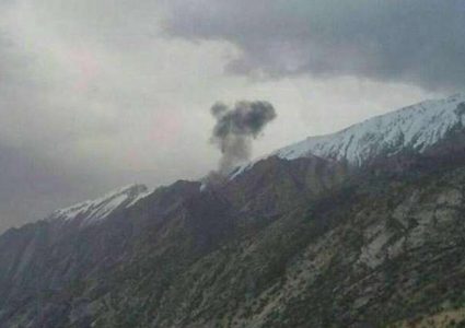 تحطم طائرة تركية خاصة جنوب غرب إيران