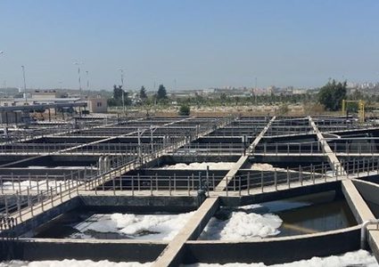 بدء العمل بمحطة معالجة المياه العادمة شمال القطاع