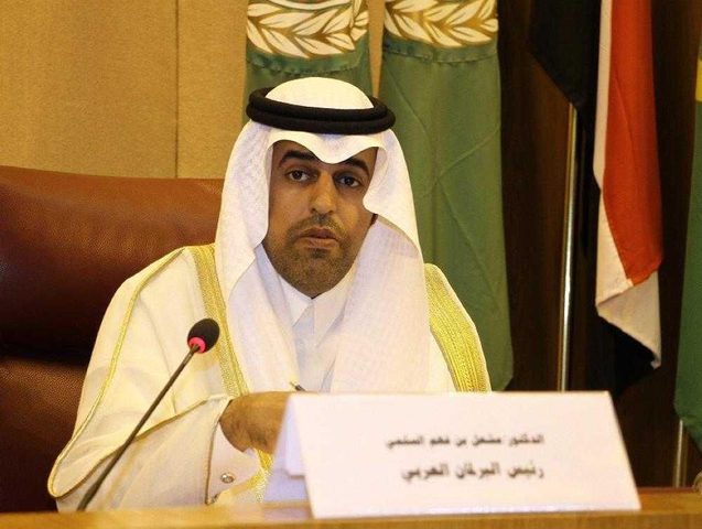 رئيس البرلمان العربي يرفض تسيس دور "الأونروا" ويدعو دول العالم لدعمها