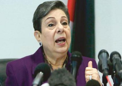 عشراوي تدعو فنلندا إلى الاعتراف بدولة فلسطين