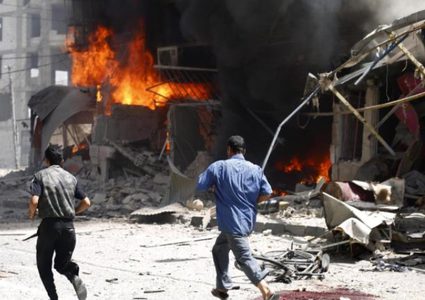 الدفاع الروسية: خروج 76 شخصا بينهم 49 طفلا من الغوطة الشرقية عبر الممرات الإنسانية