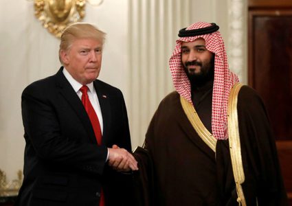 ترامب يلتقي محمد بن سلمان في (20) أذار الحالي