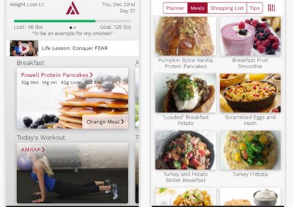 تطبيق يضع خطة متكاملة للتغذية والرياضة للمستخدمين