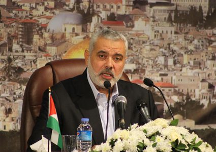 هنية:  التفجير يستهدف الكل الفلسطيني