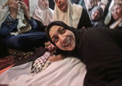 غزة تشيع الشهيد أبو ريالة