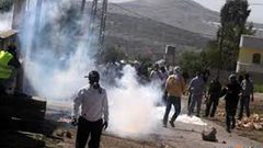 إصابات بالاختناق جراء قمع قوات الاحتلال مسيرة كفر قدوم