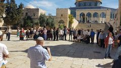 152 مستوطناً و47 عسكرياً يقتحمون الأقصى (صور)