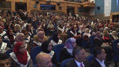 حفل تكريم الطلبة الأوائل في جامعة النجاح الوطنية (فيديو)