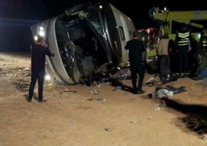 إصابة 7 معتمرين من جنين إثر حادث سير في الأردن
