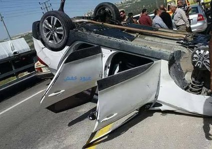 إصابة "مواطنة" بحادث سير في سلفيت