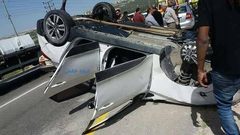 إصابة "مواطنة" بحادث سير في سلفيت