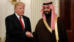 عين ترامب على ثروة السعودية