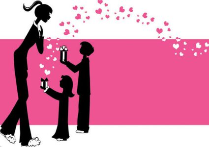 معايدات موظفي مركز الاعلام بيوم الام