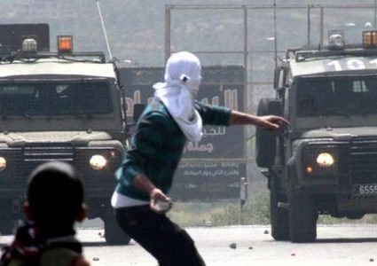 مواجهات مع الاحتلال في قرية النبي صالح