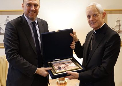 زملط يطلع كاردينال واشنطن على تطورات القضية الفلسطينية