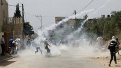 إصابة 5 مواطنين بجروح في مواجهات بكفر قدوم