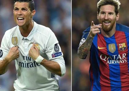 5 أرقام "إعجازية" يشترك بها رونالدو وميسي