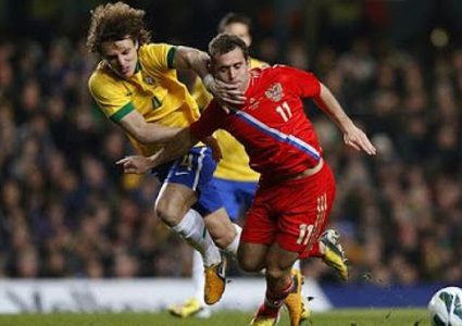 البرازيل تقسو على روسيا وديا