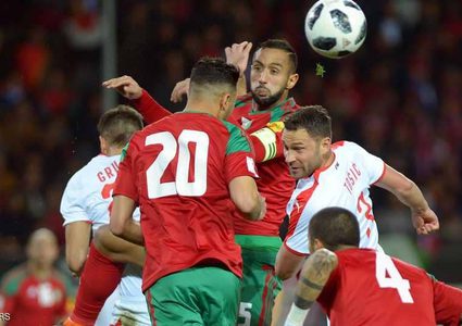 هكذا رد "أسود المغرب" على إهانات قائد منتخب صربيا