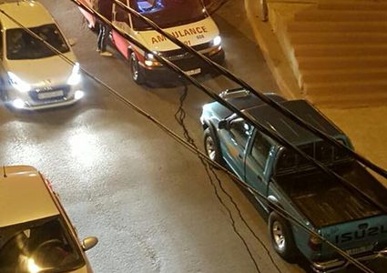 بالفيديو والصور: اصابات في حادث سير بمدينة نابلس