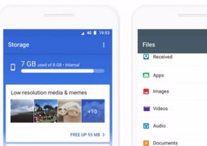 جوجل تضيف تقنيات الذكاء الاصطناعي لتطبيقها الشهير Files Go